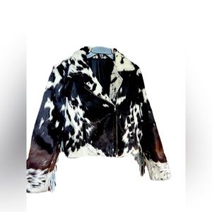 Fringe Cowhide Jacket